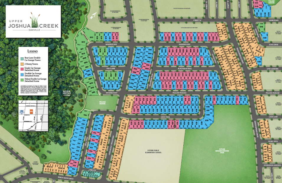 Upper Joshua Creek community site plan